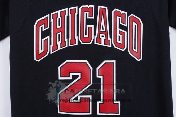 Camiseta Manga Corta Bulls Butler Negro